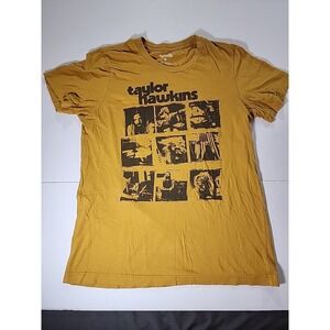 AUTHENTIC TAYLOR HAWKINS T-SHIRT LA London 2022 CONCERT Foo Fighters Medium